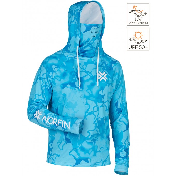 Джемпер NORFIN SUN PRO HALIBUT HOODIE 05 р.XXL 135005-XXL