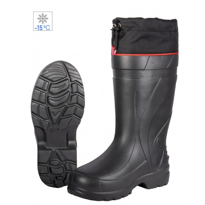 Зимние сапоги NORFIN STEP LIGHT с манжетой, черный, EVA р.42 14868-42